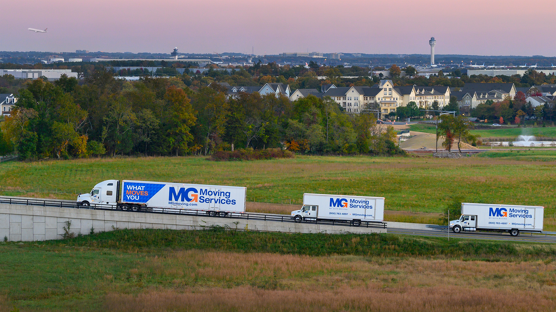 MG Moving "What Moves You" truck