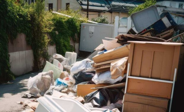 moving house garbage disposal