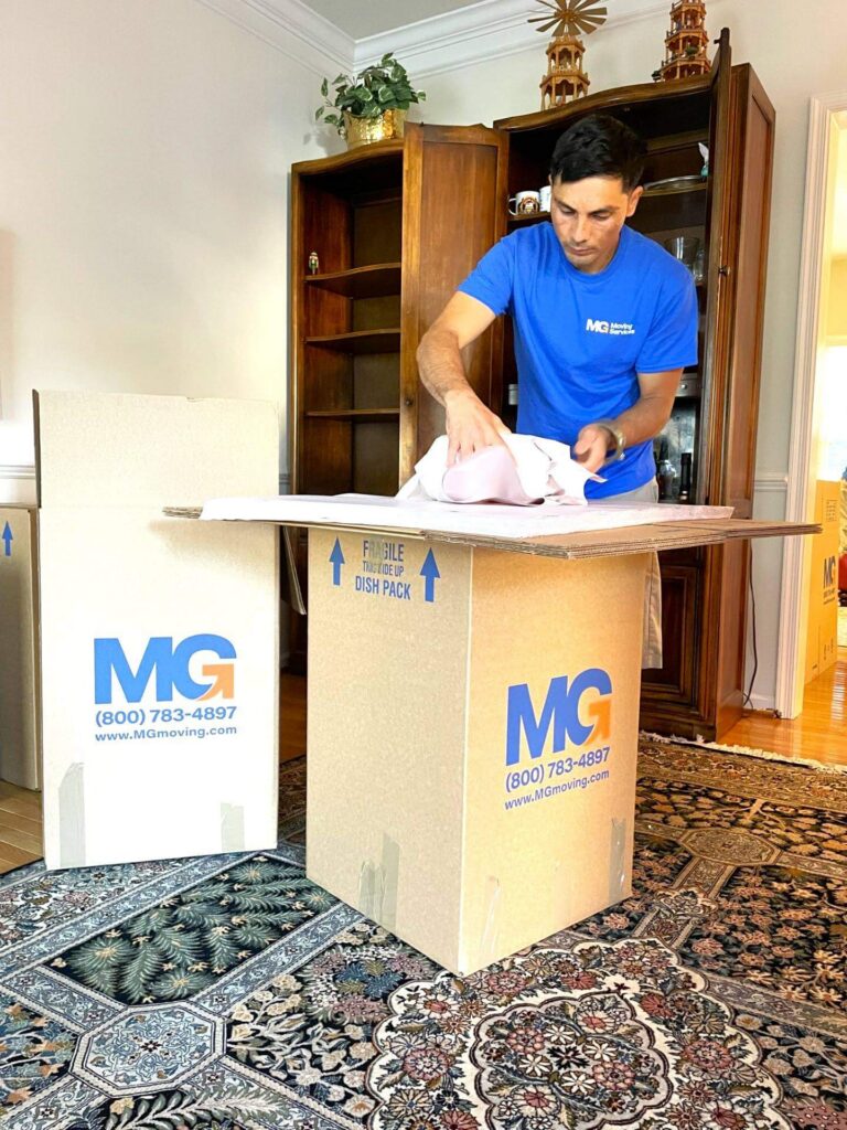 Is it worth paying for packing when moving